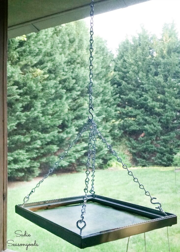 DIY Herb Drying Rack from a Repurposed Picture Frame