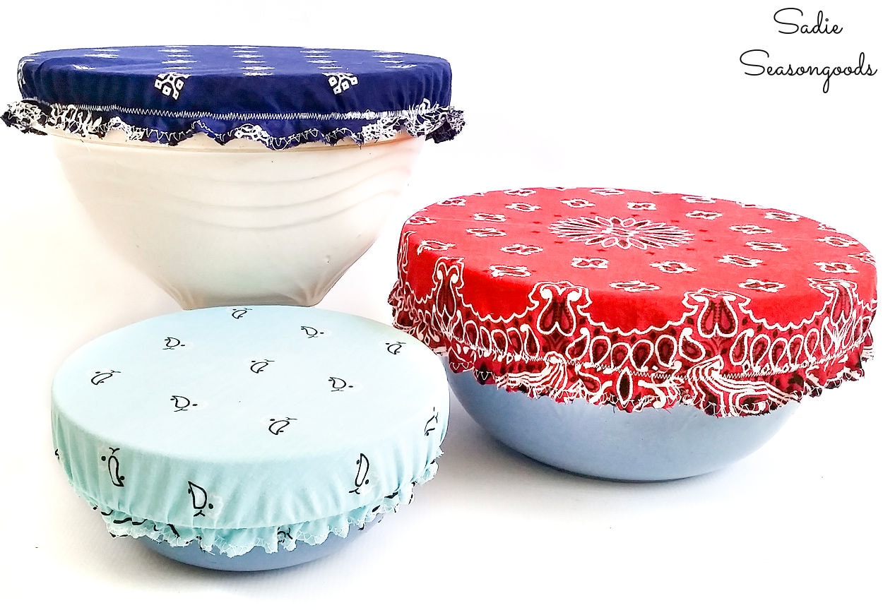 Extra Large Reusable Bowl Cover - Fabric Bowl Covers