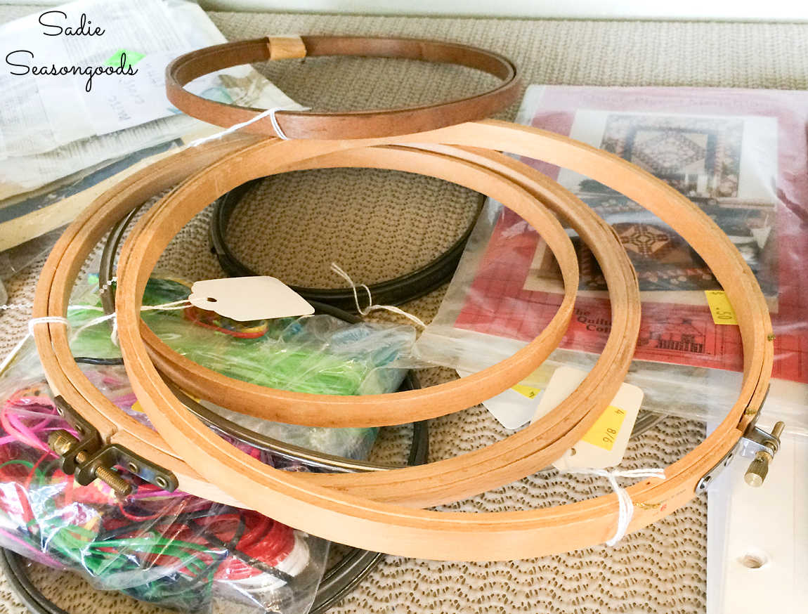 Crafts and Upcycles to Make with Embroidery Hoops