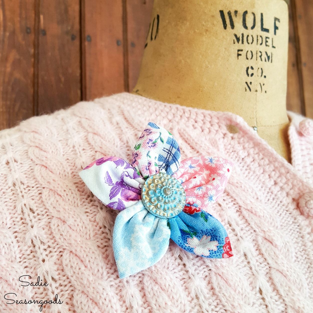 Upcycling Antique Brooches and Stick Pins: A Creative and
