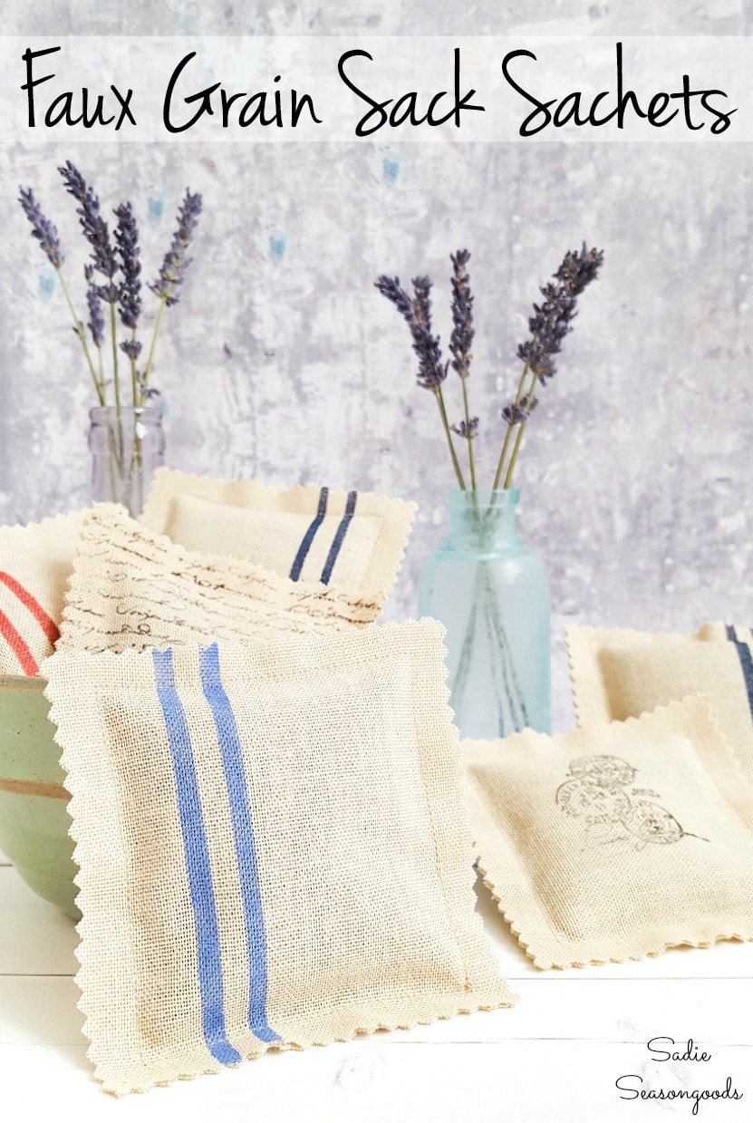 Linen Lavender Sachets - Life-Giving Linen