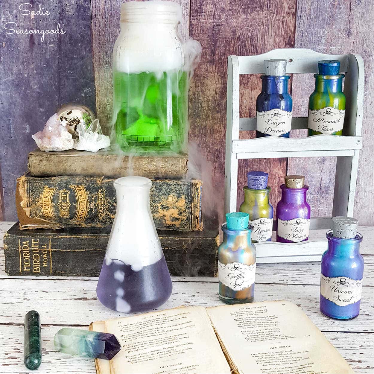 How to Make Magic Potions (An Easy Art Project for Kids)