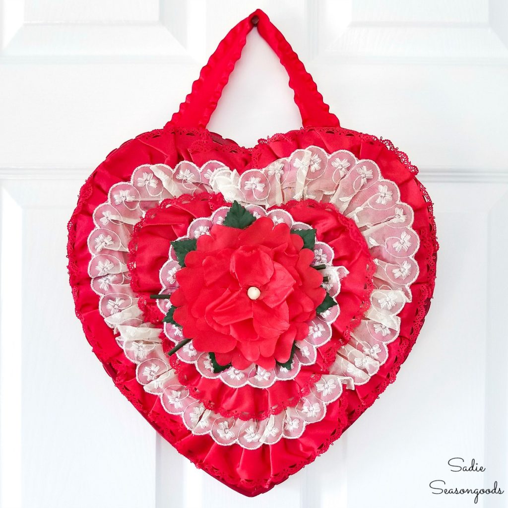 Upcycling Ideas for Heart Decor- Just in Time for Valentine's Day!