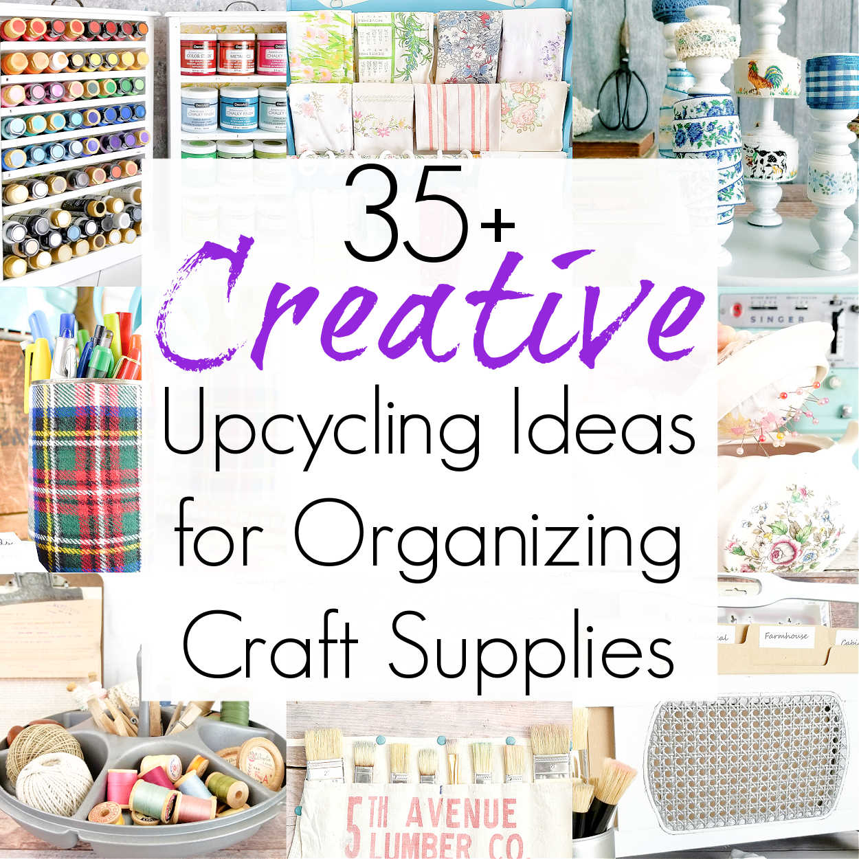 Creative Craft Organization Ideas