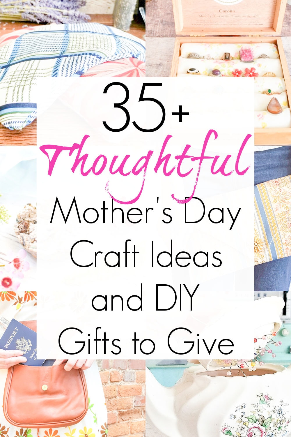 18 Free Printable Mother's Day Crafts for Kids -
