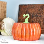 Bun Feet or Sofa Feet as Wooden Pumpkins for Fall Home Decor