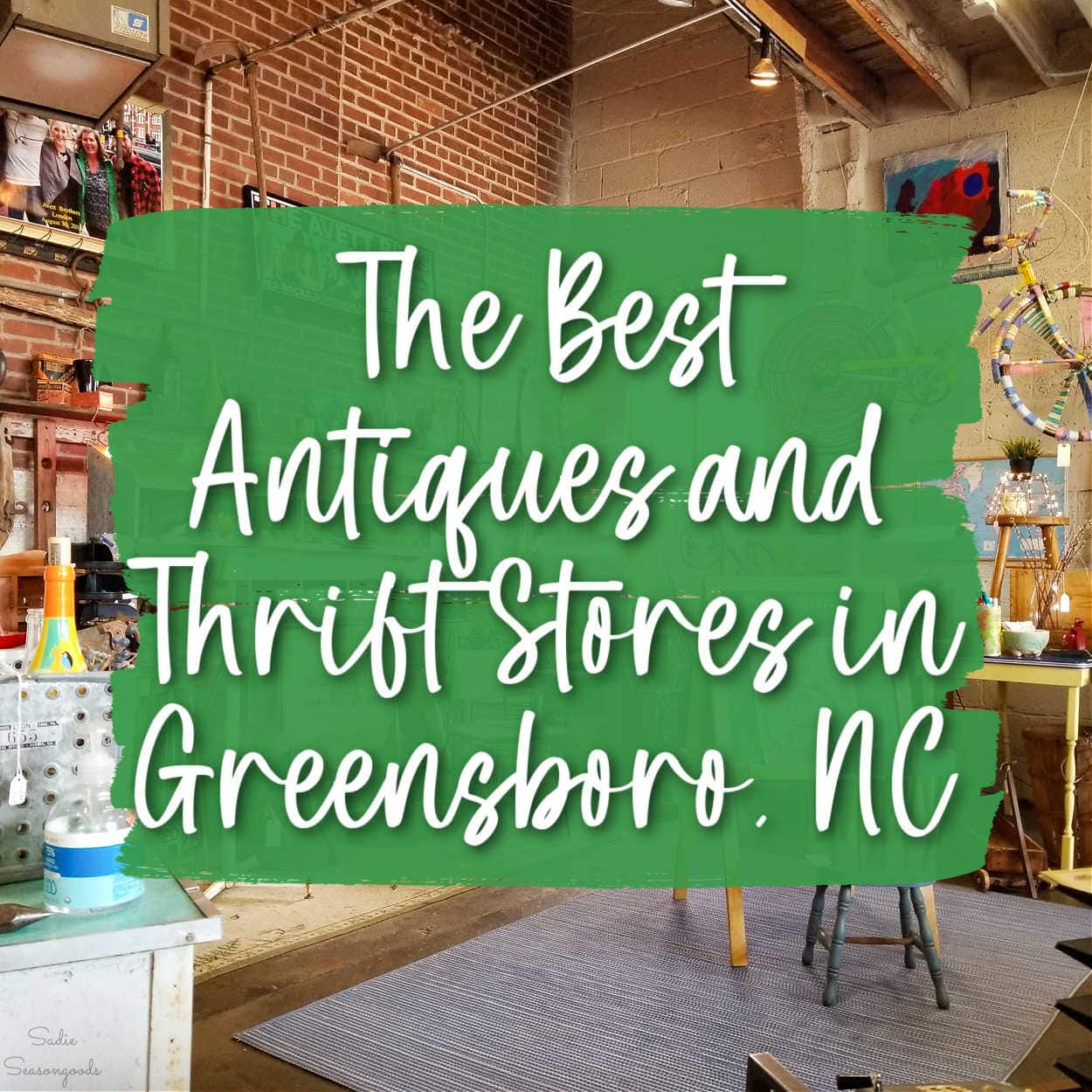 Antiquing and Thrift Shopping in Greensboro