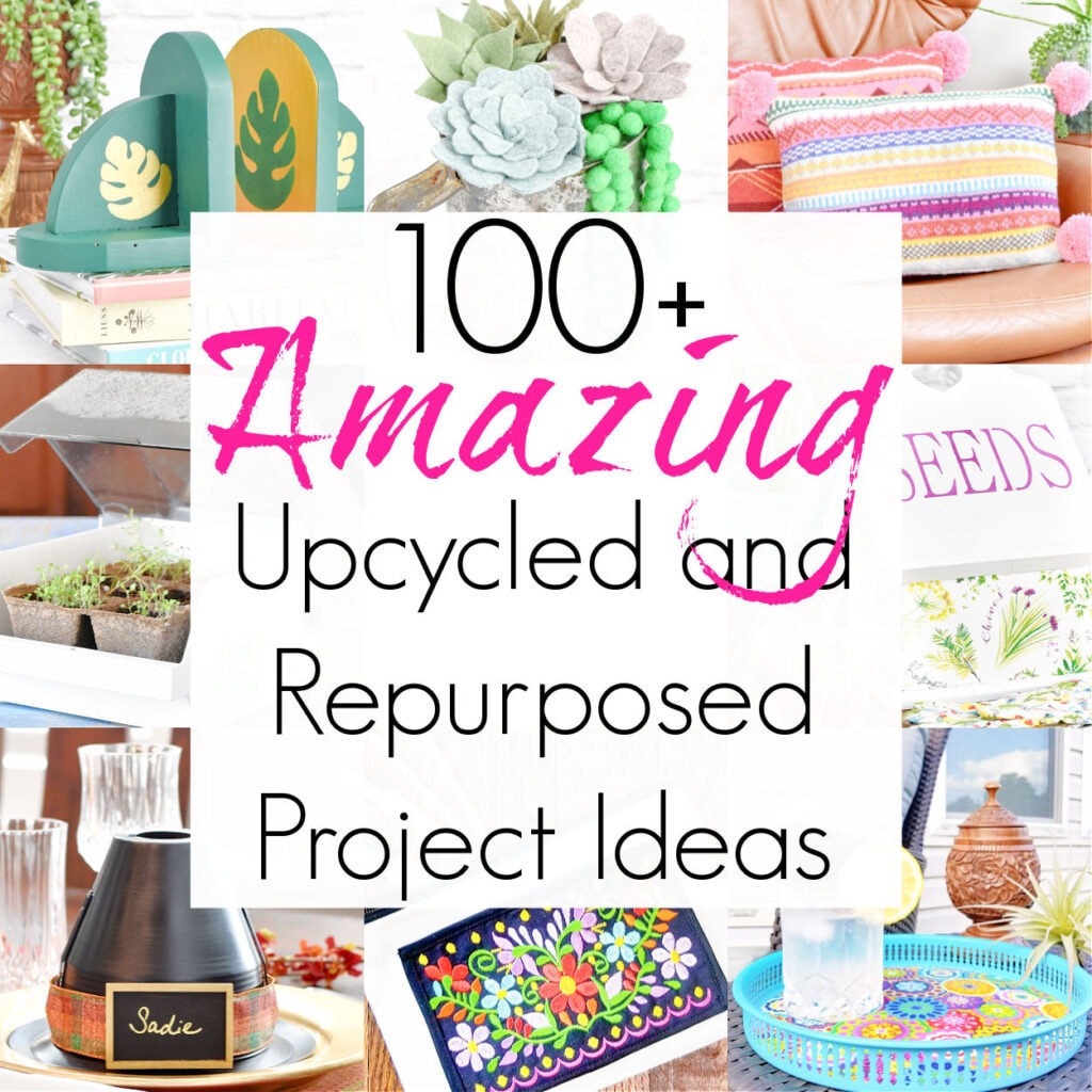 150+ DIY or Upcycling Ideas for Yard and Garden Projects