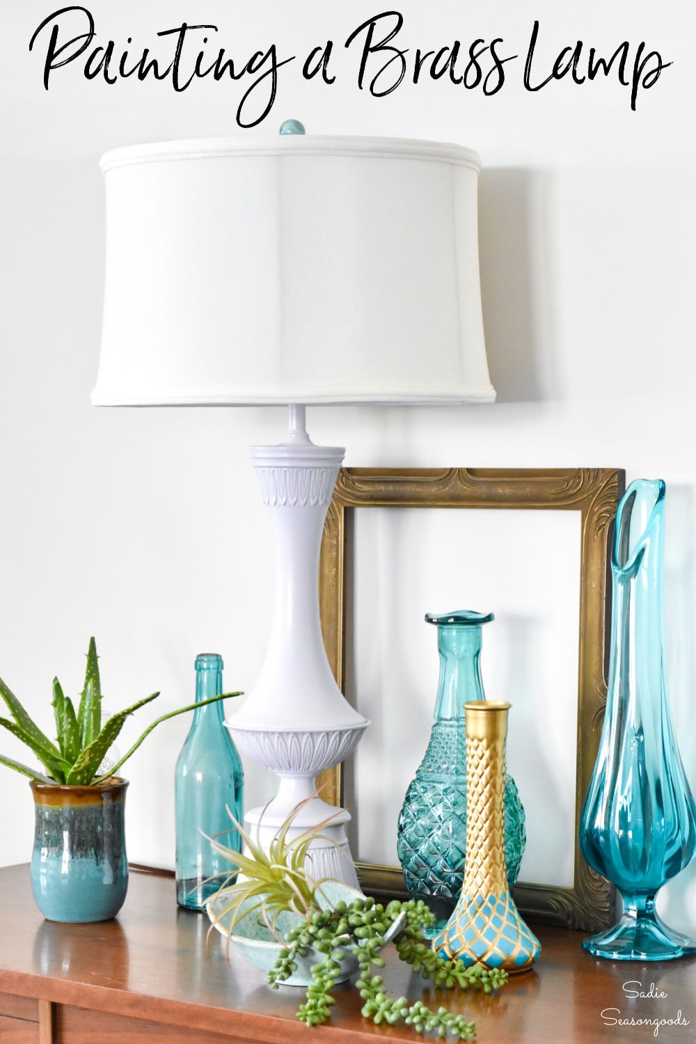 Painting Brass Lamps in 5 Easy Steps