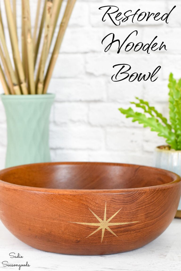 Restoring A Wooden Bowl To Use As A Key Bowl In The Entryway   Entryway Key Bowl 768x1152 