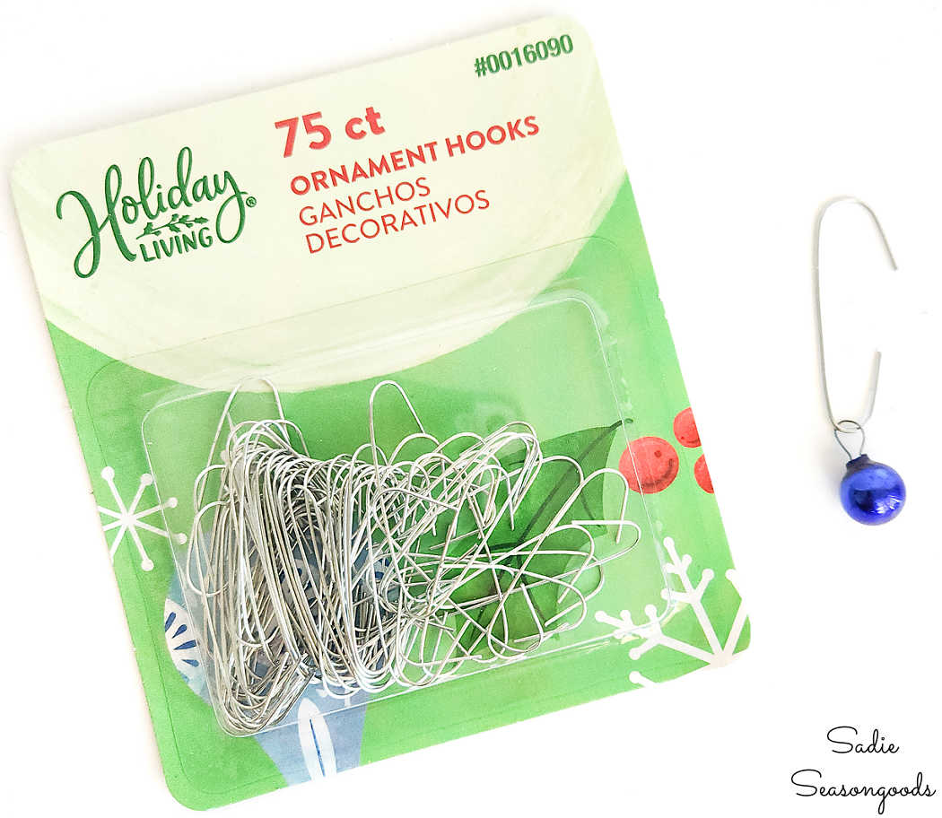 How to Make Christmas Ornament Hooks for Your Mini Ornaments