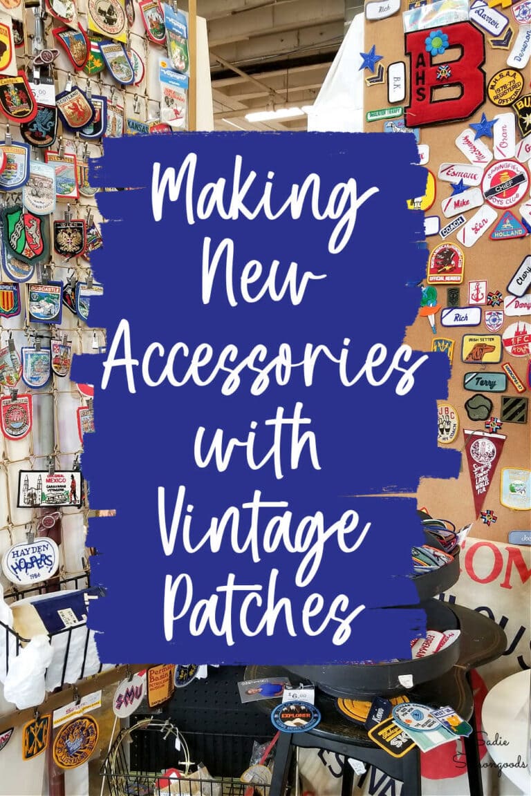 Refashioning Ideas for Hats and Shirts with Vintage Patches