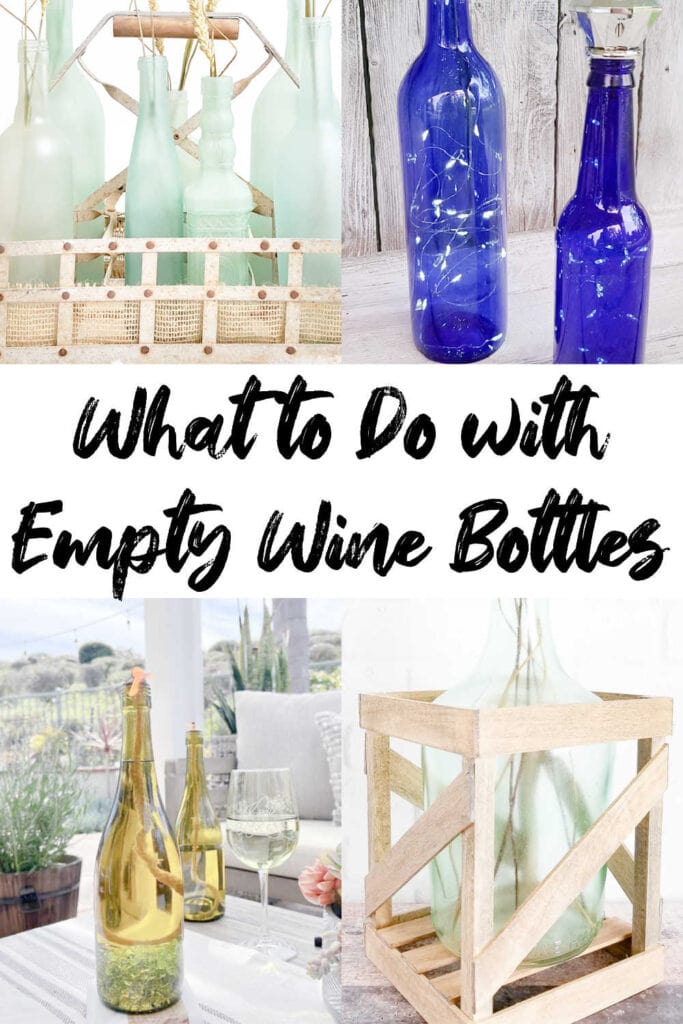 Wine Bottle Crafts: What To Do With All Those Empty Wine Bottles