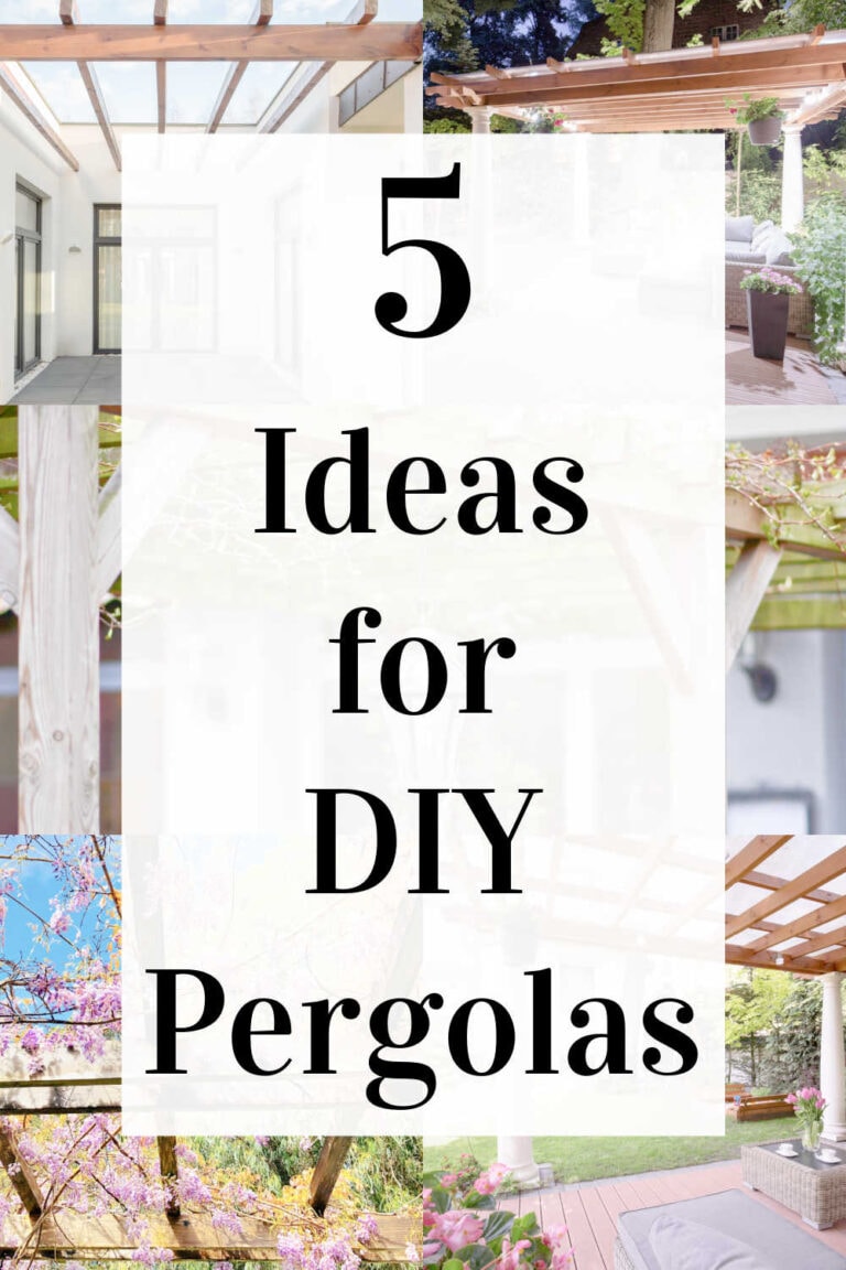 5 Cool DIY Pergola Ideas to Try