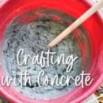 concrete crafts and project ideas