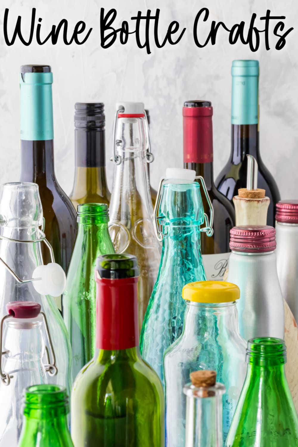 crafts you can make with empty bottles