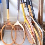 craft projects with wooden tennis rackets