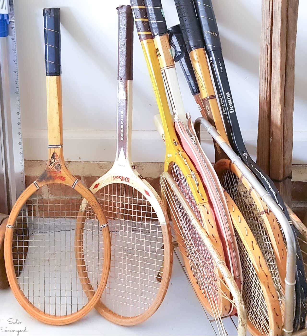 Upcycling Ideas for Vintage Tennis Rackets