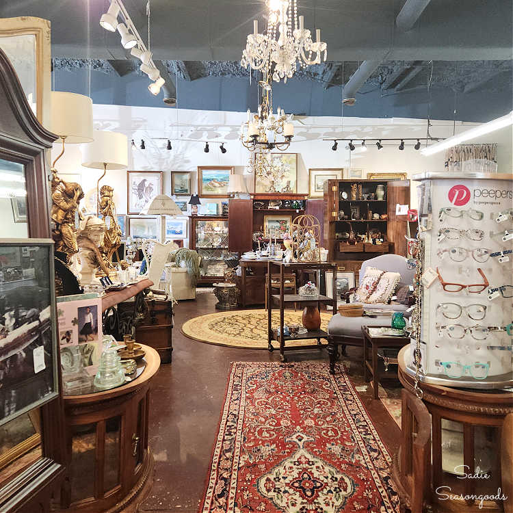 vintage and antique furniture store