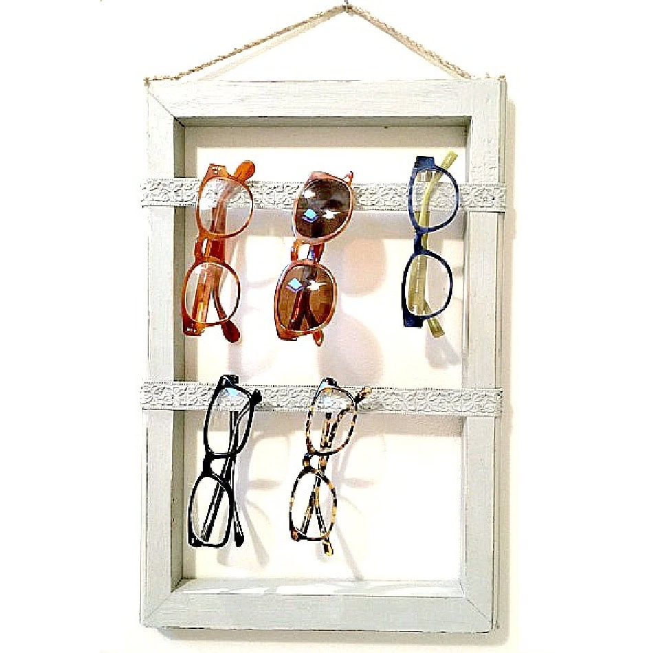 eyeglass organizer and sunglasses organizer