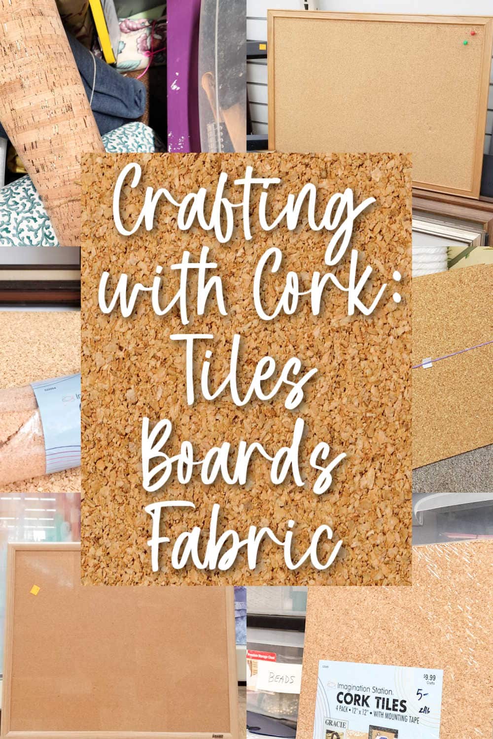crafting with cork tiles