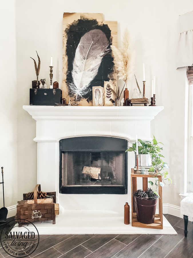 modern boho fall decor