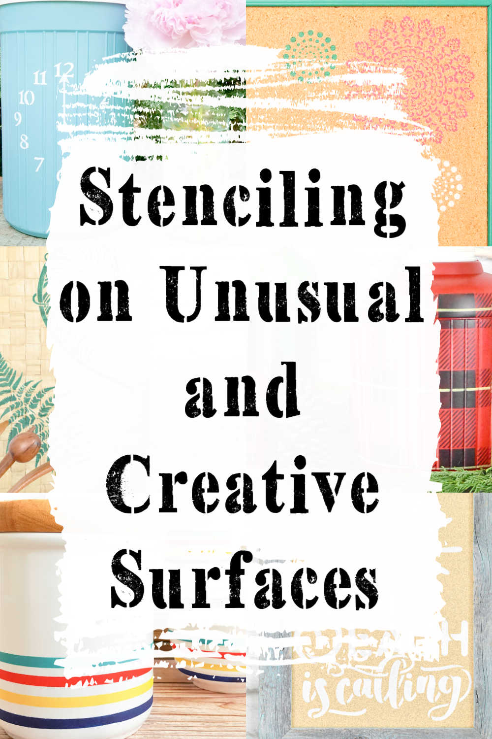 creative ideas for stenciling and stencil art