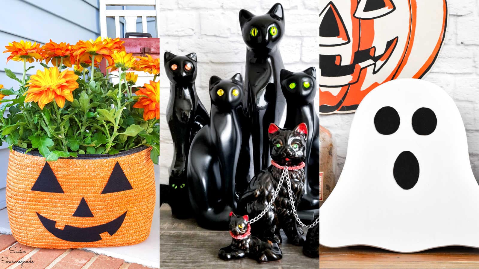 Thrifty and Easy Halloween Decorations