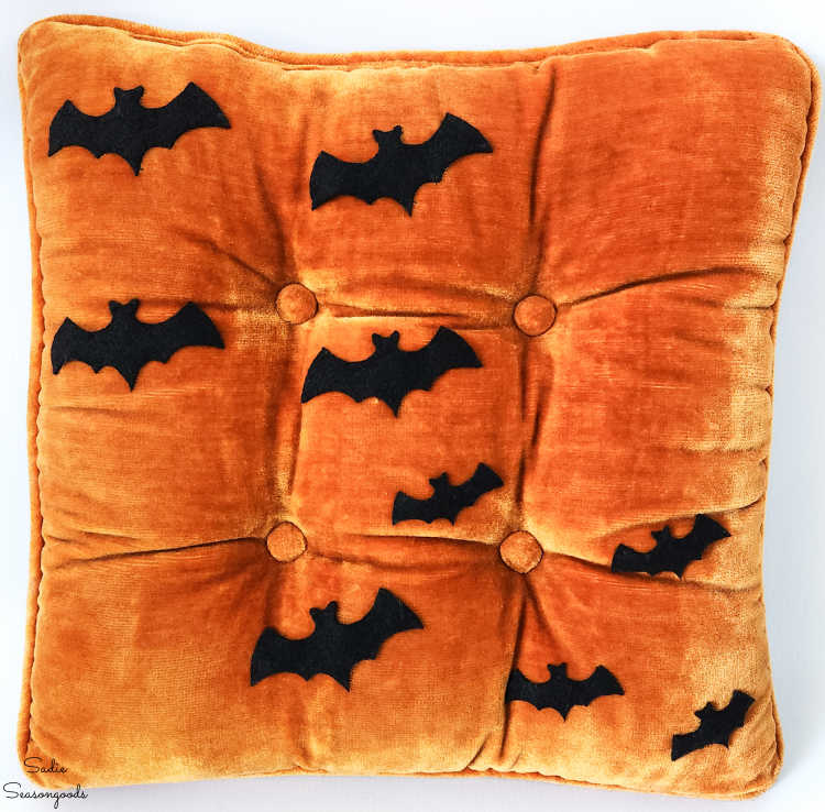 halloween throw pillow