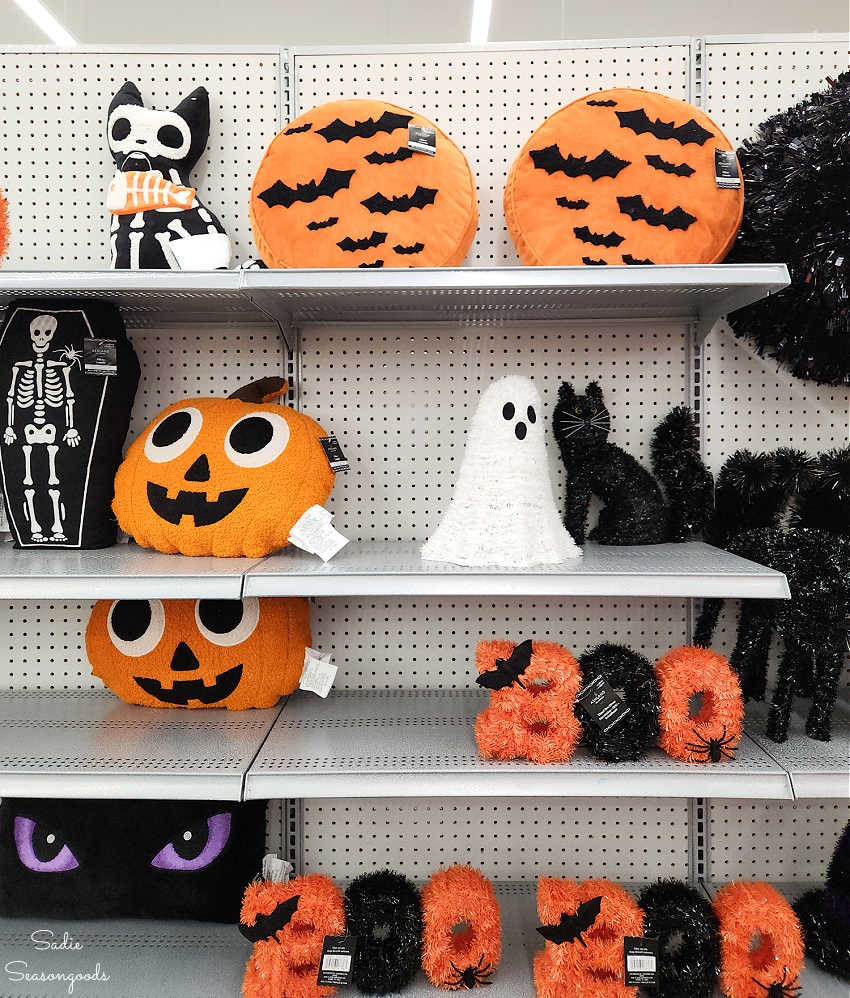 halloween pillows at craft store