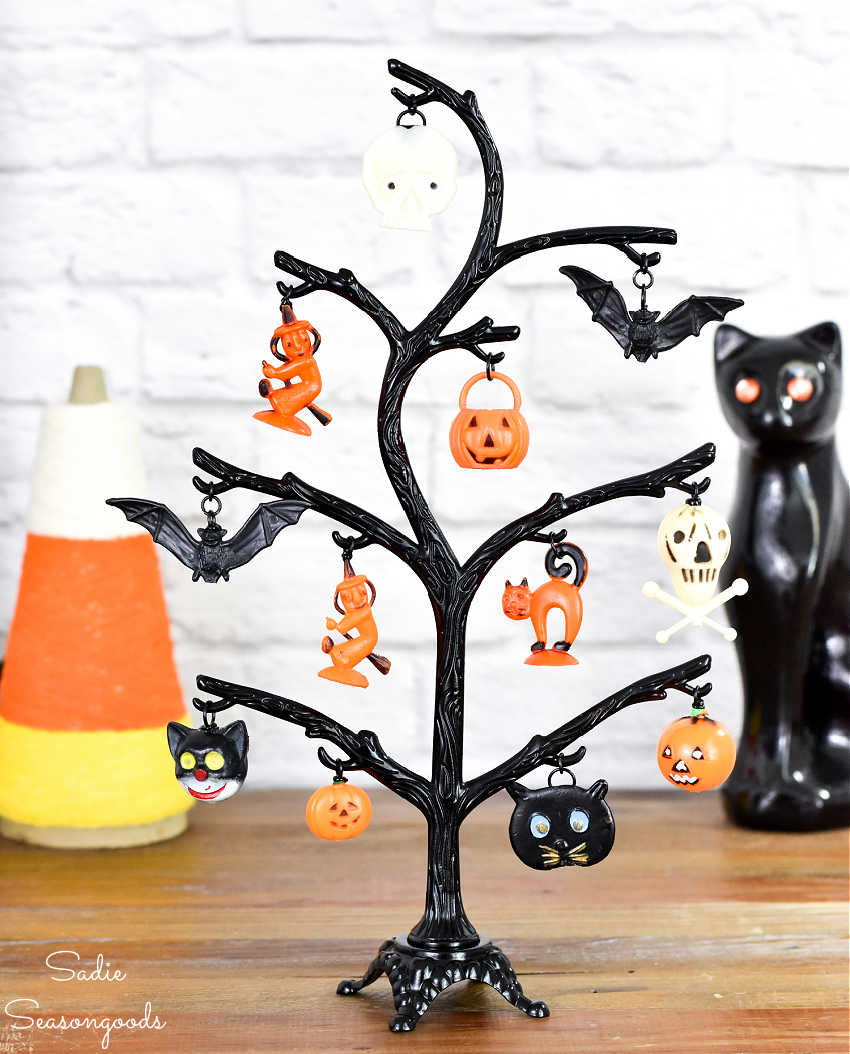 vintage halloween decoration and craft idea