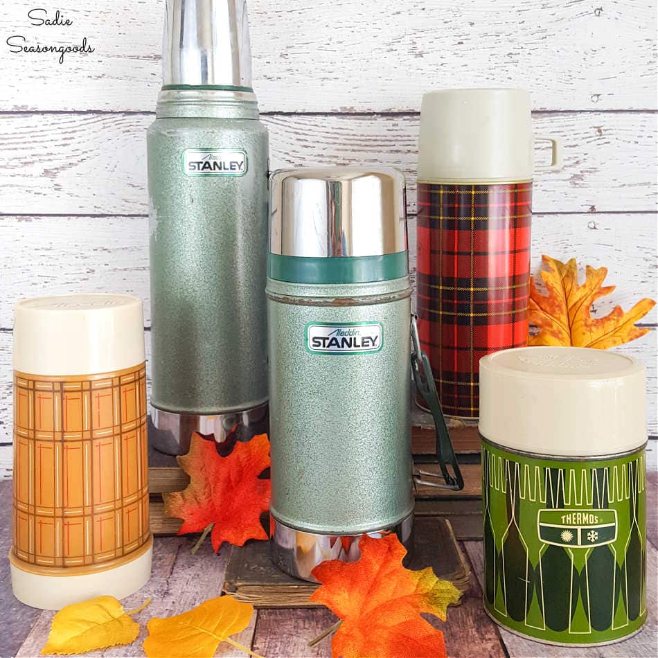 vintage thermos collection