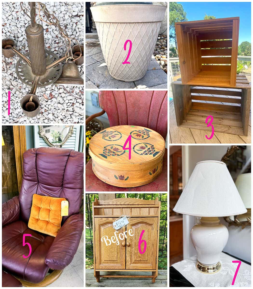 thrift store makeover ideas