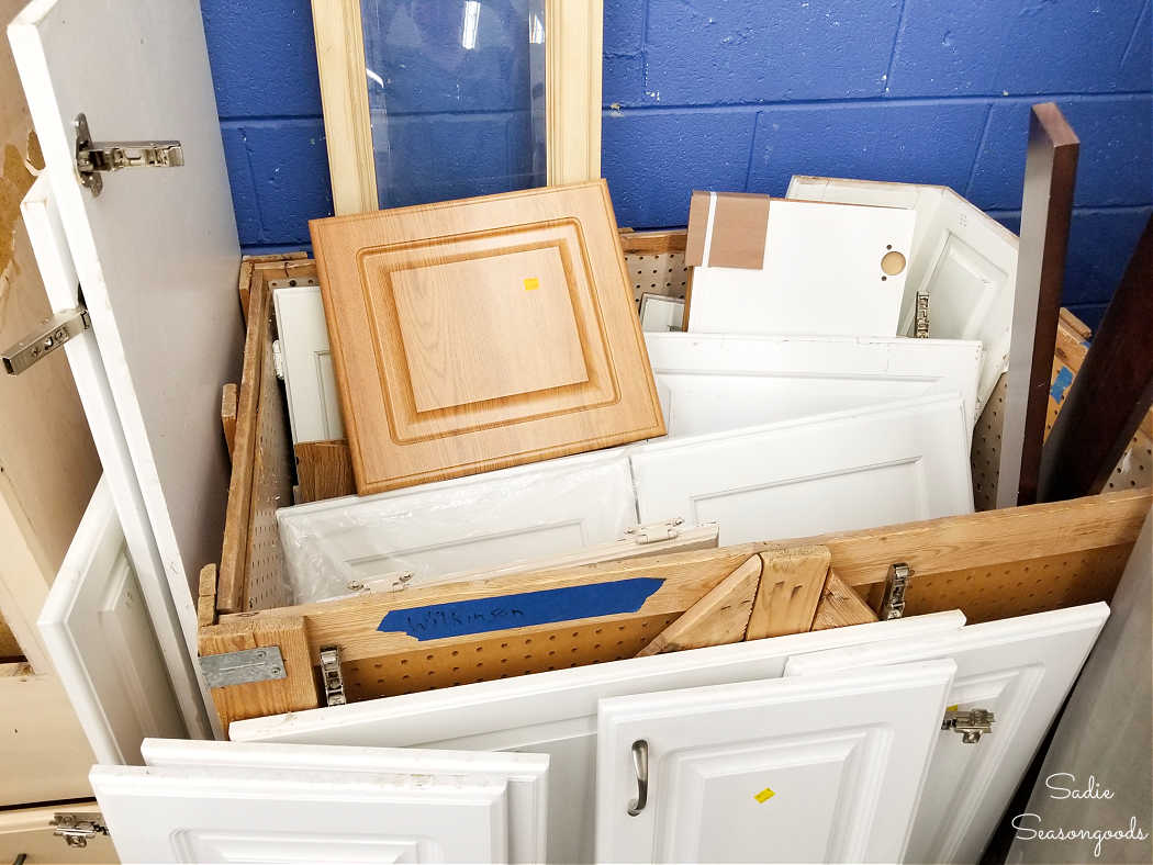 old cabinet doors