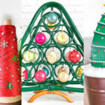 upcycled and repurposed christmas trees