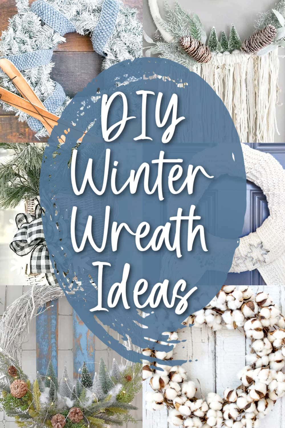 winter door wreaths