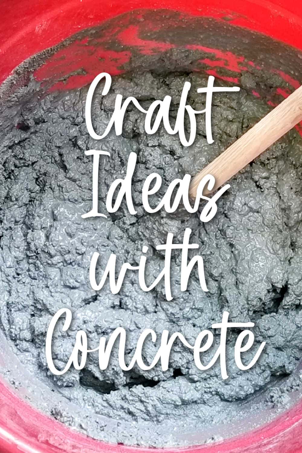 concrete crafts and project to make