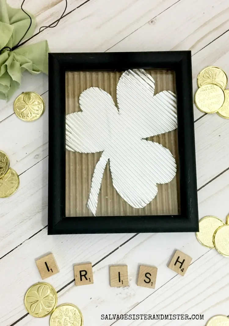 cardboard crafts for st. patrick's day