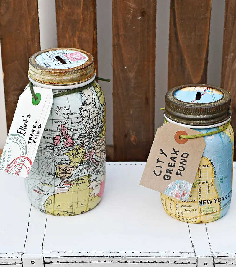 mason jar coin banks